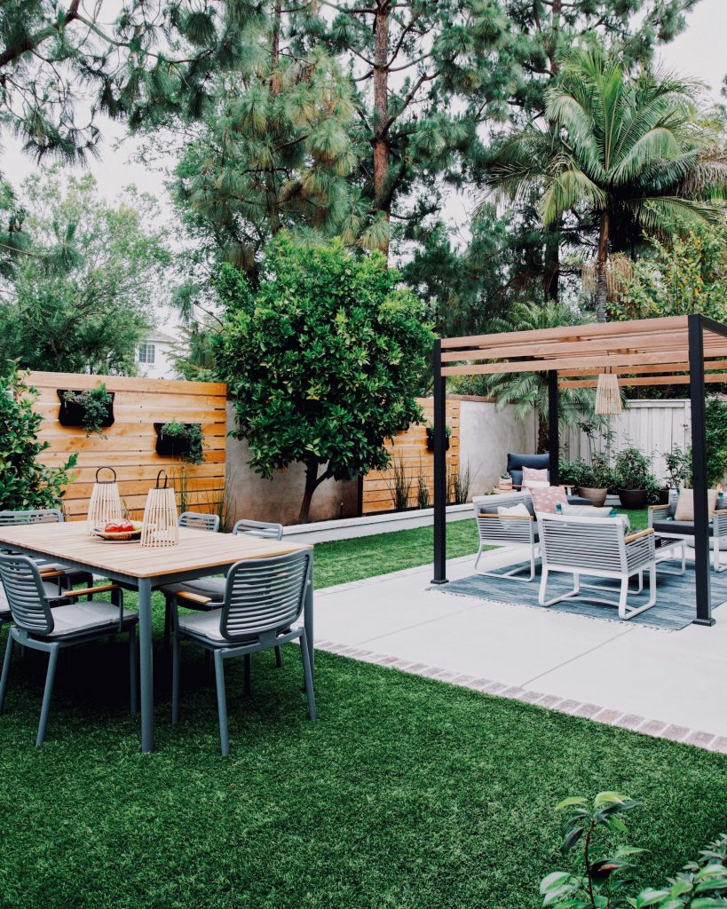 modern teak outdoor furniture on Backyard Makeover Patio Furniture Anita Yokota